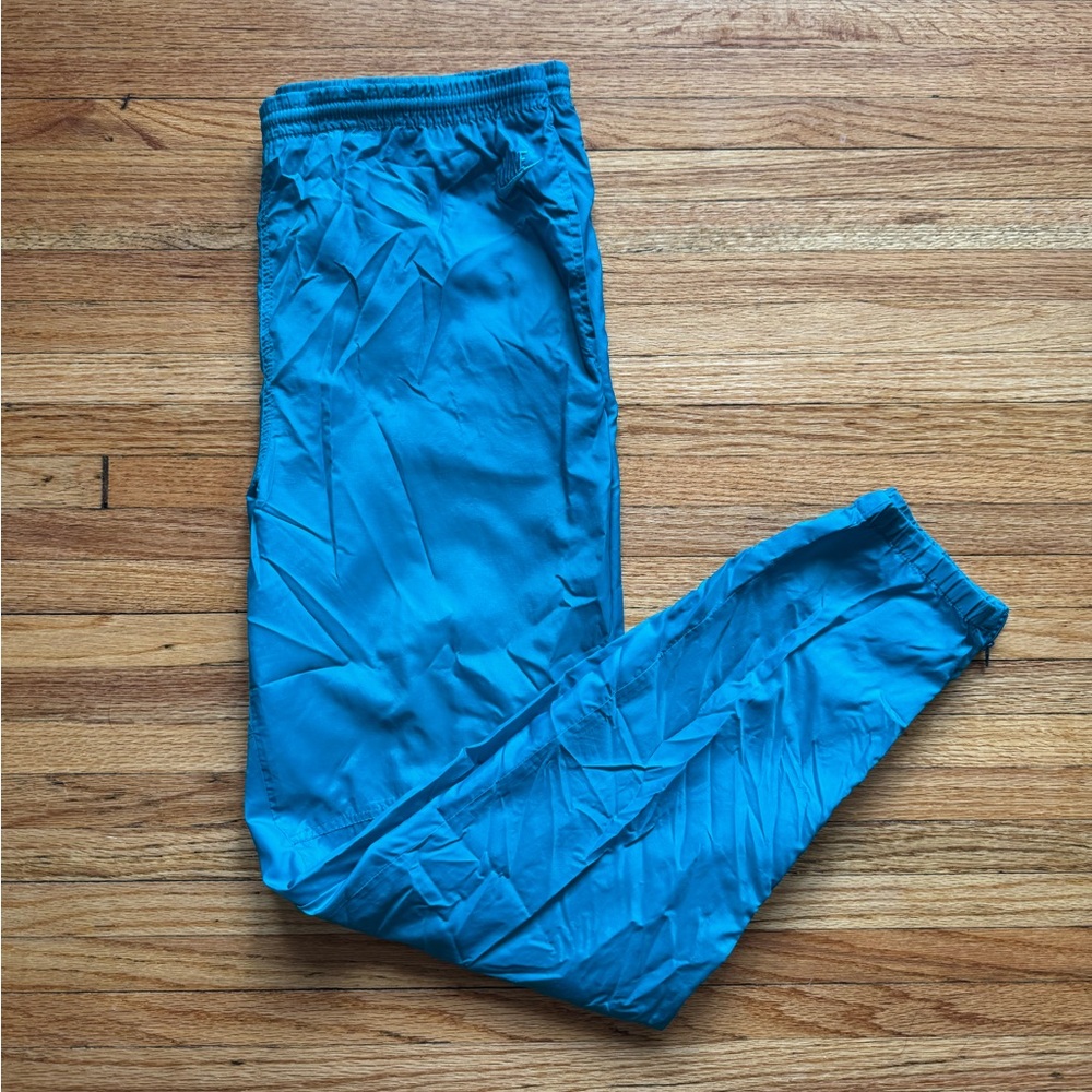 Vintage Nike Track Pants / Large / Teal / 80s - 90s